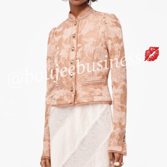 ZARA Limited Edition Jacquard Jacket - Picture 9 of 10